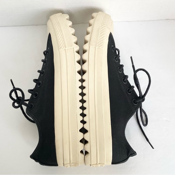 Converse Chuck Taylor All Star Lift Ripple 559860C Women's Black Shoes Size 8.5 - Picture 5 of 15